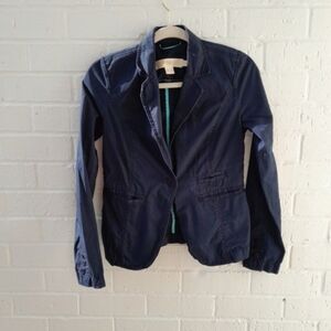 J. CREW Chino Short Jacket 90's Academia Career Wear Preppy  sz: 2